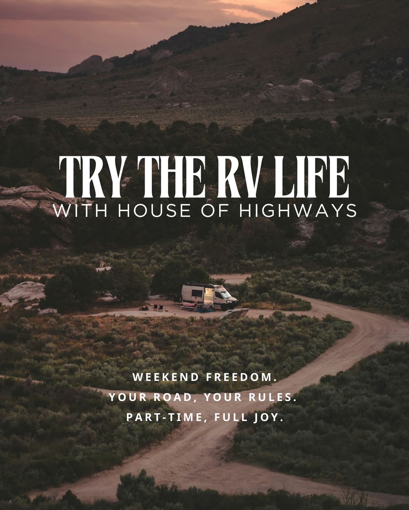 You don’t have to go full nomad to feel the magic.

Weekend warriors, curious campers, and “maybe someday” dreamers—this one’s for you.

Our latest guide breaks down how to test the RV lifestyle without quitting your job or selling your house.

-Rent rigs (check our bio for the link)
-Beginner-friendly campground picks
-Starter gear that won’t break the bank
-Pro tips for first-time roamers

Think of it as the sampler platter of RV life—and it’s delicious.

Hit the link in bio to read the full post, and get ready to roam without the overwhelm. 

#houseofhighways #rvlife #parttimerv #roadtripready #vanlifetips #campmoreworryless #rvlifestyle #rvingwithkids #rvliving #rvtravel #rvadventures #outdoorgear #beginnercamper #campinglife #weekendwarriorlife #tinytravelbigdreams #askjunie #hohplus