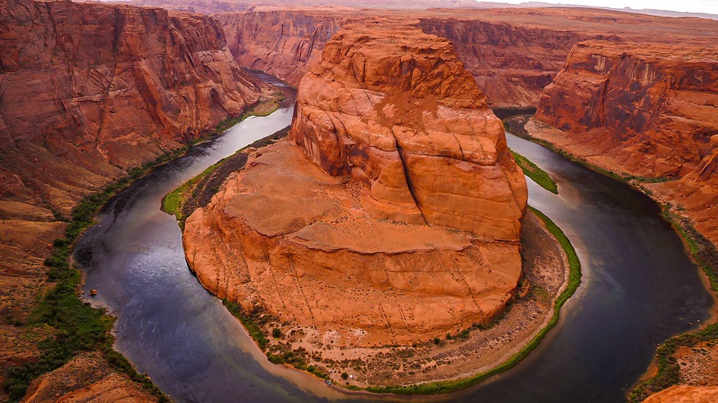 Epic views.
Even with thunderstorms swirling and high winds howling, Horseshoe Bend stopped us in our tracks.
Unreal beauty—just 7 minutes from our Roam America base this Fourth of July week.
Grateful to call this wild place home for now. 

🌄🇺🇸 #HouseOfHighways #RoamFree #HorseshoeBend #RVLife #FourthOfJuly