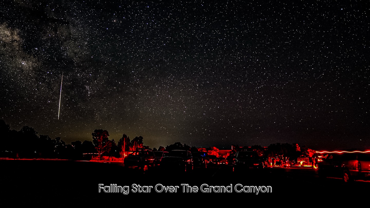 Sharing this unreal moment captured by Colan McGeehan during the Grand Canyon Star Party last night!⁠ 
⁠
This week gave us everything: a new moon, truly dark skies, blinding sunrises, soul-stirring sunsets, baking heat, and cool desert nights. It was a journey through space and time—and one of the most awe-inspiring experiences we’ve ever had.⁠
⁠
Huge thanks to @grandcanyonnps, @grand_canyon_conservancy, and @darksky_intl for making this magic happen. The volunteers, rangers, and amateur astronomers brought the cosmos to life.⁠
⁠
This photo was taken on a @sony a7R IV with the FE 24-70mm f/2.8 GM lens—just seconds before a meteor streaked across the Milky Way. The crowd gasped, then cheered. A once-in-a-lifetime moment, especially for Cristy Lee and Colan seeing their first falling star!⁠
⁠
We’ll be back. As often as possible.⁠
⁠
#CaptureTheDark #StarParty #GrandCanyon #DarkSky #Astrophotography #SonyAlpha #AlphaCollective #BeAlpha #MilkyWaySeason #NationalParks #NightScaper #Stargazing #LongExposure #NatureHeals #CosmicWonder #Grateful #GrandCanyonNP